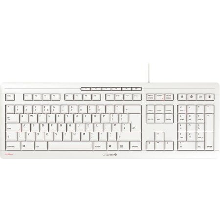 Clavier filaire cherry stream gris