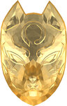 Pièce de monnaie en argent g 62.2 (2 oz) millésime 2023 stacker mask kitsune