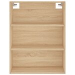 vidaXL Buffet chêne sonoma 69 5x32 5x180 cm bois d'ingénierie