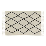 Tapis lavable berbère beige 200 x 140 cm