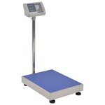 vidaXL Balance à plate-forme numérique 300 kg Batterie rechargeable