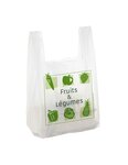 (lot  de 500) sac bretelle 50 µ liassé impression métier boulangerie & pâtisserie