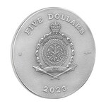 LADY FLAME 2 onces argent monnaie 5 Dollars Niue 2023