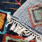 Tapis Berbere Color - 80 x 180 cm - Bleu