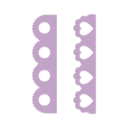 Matrice découpe (Die) Dovecraft Bordures 2 pièces