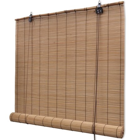 vidaXL Store roulant en bambou 140x220 cm Marron