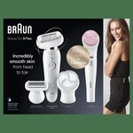 Braun silk-épil 9 9-100 épilateur - technologie micro-grip - tete 40   plus large
