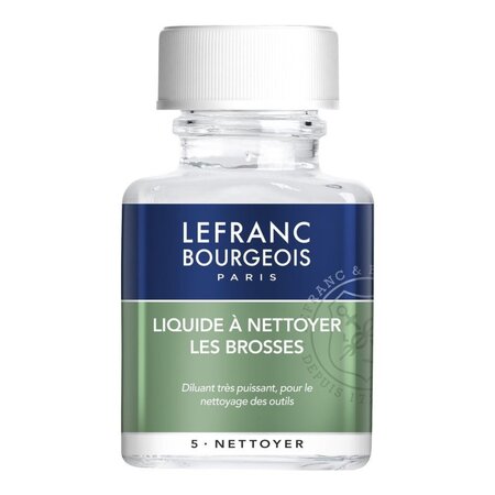 Liquide a nettoyer les brosses 75ml lefranc bourgeois