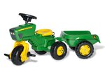 Tracteur a Pedale + Remorque rollyTrac John Deere