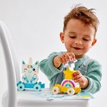 Lego 10953 duplo my first la licorne jouet premier age  jeu de train pour bébés  1 an et demi  filles & garçons