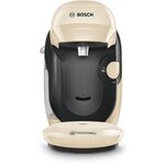 Machine a café multi-boissons compacte tassimo style - bosch tas1107 - coloris vanille - 40 boissons - 0 7l - 1400w