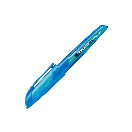Stylo-plume easybuddy plume m pour tous bleu/turquoise stabilo
