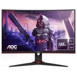 Aoc g2 c24g2ae/bk écran plat de pc 59 9 cm (23.6") 1920 x 1080 pixels full hd led noir  rouge