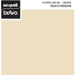 Aérosol peinture professionnelle ivoire 400 ml  nespoli