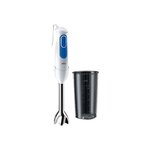 Braun mq3000wh mixeur plongeant smoothie plus - blanc et bleu