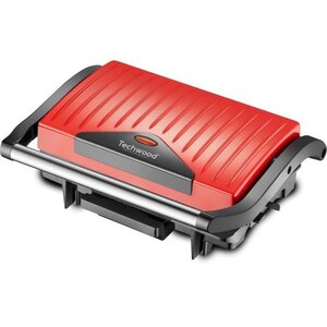TECHWOOD TGD-015 - Contrôle de température automatique-Cuisson diététique-Bac récupérateur de graisse-Spécial Panini