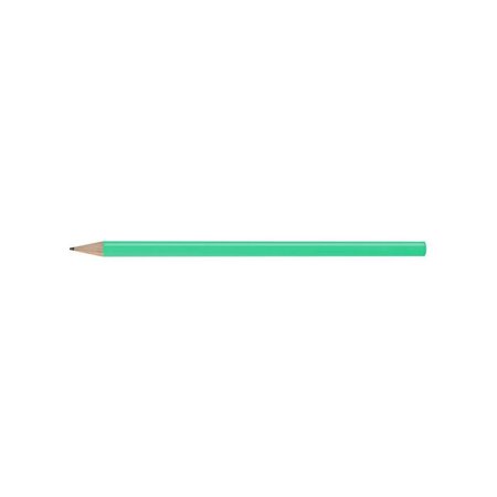 Crayon graphite bout trempé corps hexagonal vert - hb wonday