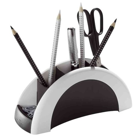 Pot à crayons PEN HOLDER VEGAS, noir/argent DURABLE