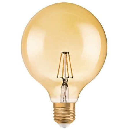 Ampoule Globe LED OSRAM Clair filament OR - Edition 1906 - Diametre 125 mm - E27 - 2,5W = 22 - Blanc Chaud