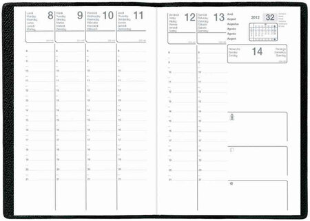 Agenda scolaire SCOLEXDI 100 x 150 mm Noir EXDI