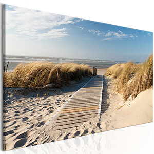 Tableau - plage vierge l x h en cm 150x50