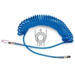 Beta Tools Tuyau spiralé 1915B 6 5X10 95 spirales 9 m