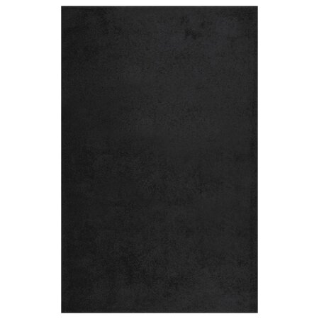 vidaXL Tapis shaggy à poils longs Noir 200x290 cm