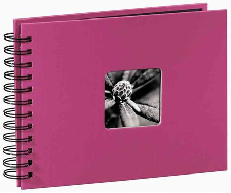Album photo à spirale « Fine Art » 240 x 170 mm 50 pages Rose HAMA
