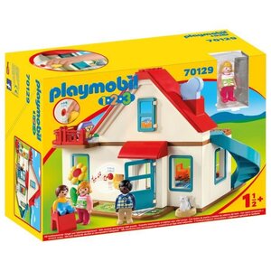Playmobil 70129 - playmobil 1.2.3 - maison familiale
