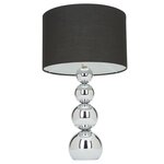 Smartwares Lampe de table 25x25x43 cm Noir