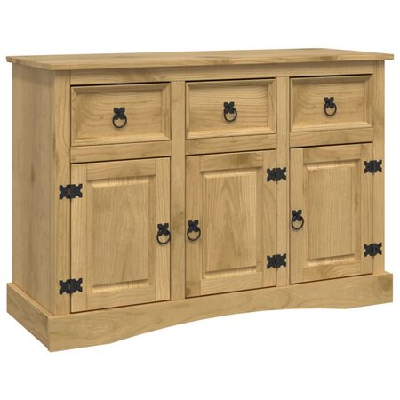 vidaXL Buffet Corona 115x43x79 5 cm bois massif pin mexicain