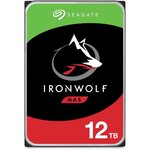 SEAGATE - Disque dur Interne - NAS IronWolf - 12To - 7200trs/mn - 3.5 (ST12000VN0008)