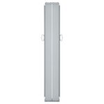 vidaXL Auvent latéral rétractable Crème 140 x 600 cm