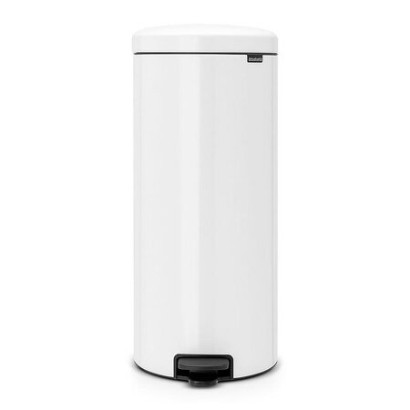 Poubelle à pédale Newicon, 30 litres - Blanc