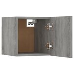 vidaXL Ensemble de meubles TV 6 Pièces Sonoma gris Bois d'ingénierie