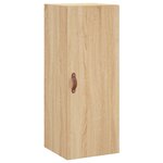 vidaXL Armoire murale chêne sonoma 34 5x34x90 cm