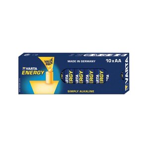 Varta 10x aa 4106 batterie à usage unique alcaline