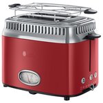 Russell hobbs grille-pain retro rouge 1300 w