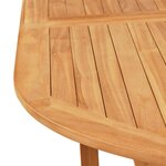 vidaXL Salon de jardin 9 Pièces avec coussins Bois de teck massif