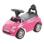 Porteur Fiat 500 - Rose - Avec klaxon - FERTI