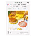 Coffret DIY - Duo de sous-verres à tisser