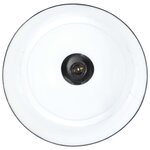 vidaXL Lampe suspendue industrielle 32 cm Noir E27