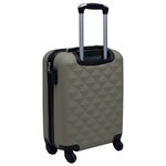 vidaXL Ensemble de valises rigides 2 Pièces Anthracite ABS