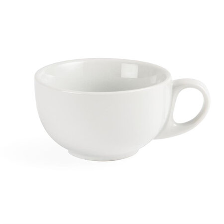Tasses à cappuccino blanches 200ml olympia - boite de 12 -  - porcelaine