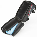 Tectake Étui a vélo pour Smartphone pour cadre de vélo, Imperméable - 20,5 x 10 x 10,5 cm