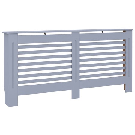 vidaXL Cache-radiateur Anthracite 172x19x81 cm MDF