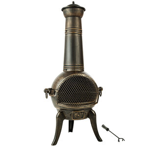 Tectake Brasero en fonte