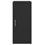 vidaXL Armoire à chaussures Noir 32x35x70 cm Aggloméré