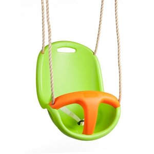Siege bébé vert et orange BABY'K - pour portique 1,90 a 2,50m - TRIGANO