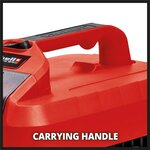 Einhell aspirateur déchets secs et humides sans fil te-vc 18/10li-solo